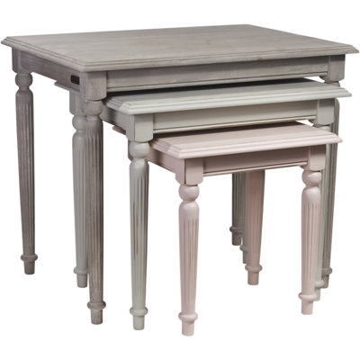 Chavers Solid Wood Nesting Tables
