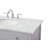 Ain 42'' Single Bathroom Vanity with Marble Top-572977233