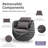 5 Person 4 Set Soft Polyester Rope Indoor/Outdoor Conversation Set For Bistro Garden Balcony Porch Deck Backyard Cafe-1334597831-1341455411-1330520945