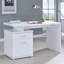 Bureau réversible blanc à 2 tiroirs-935683853