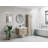 Devillage 29.5 " W Wall Mounted Wall Mounted 1 Single Vanity Bathroom Vanity With Engineered Stone Top-837374105