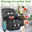 Karelin 33.5"W Velvet Heater Massage Lift Chair Power Recliner-1807452224