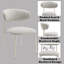 Ensemble de 2 chaises d'appoint en tissu Kalam