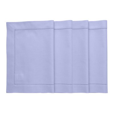 Cotton Linen Hemstitch - 100% Pure Placemats