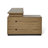 Slide 59,05" L-Shaped Desk with Cabinet 3 Drawers 1 Sliding Door Metal Frame