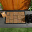 Nicola Spring - 2x Heavy Duty Door Mats - 60 x 40cm - Mosaic