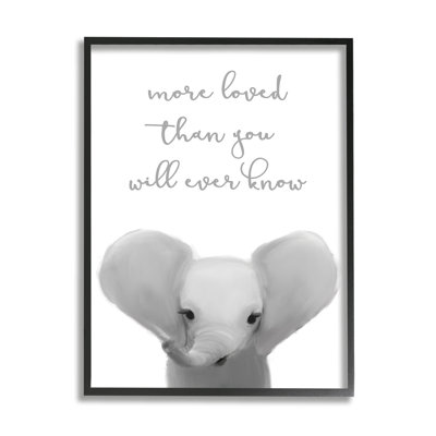 Annabel plus aimée que vous ne le saurez jamais Éléphant mignon