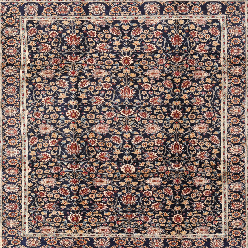 Kajus Oriental Indoor Rug, Round 5'