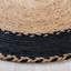 Tapis brun / noir en jute / coton tissé à la main Malvern-2072548314