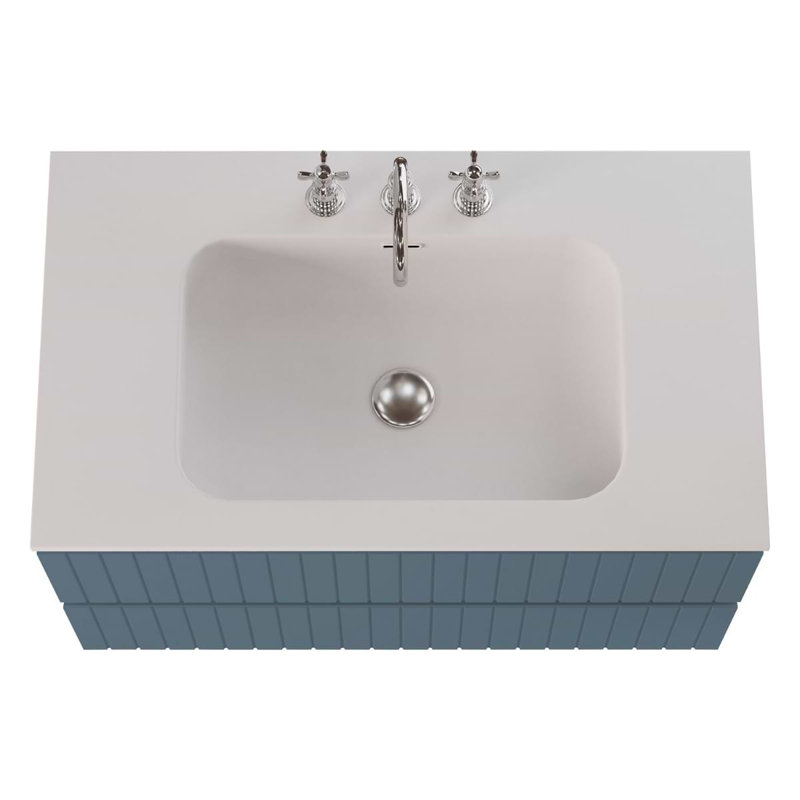 Prima 24.25'' W Single Vanity, Denim Blue, 36"