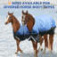 Couverture de cheval pour les vrais chevaux, couverture imperméable et stable pour l'hiver, durable et chaude-117984948