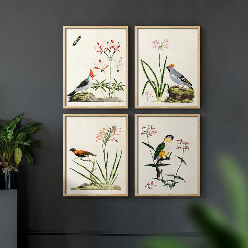 «Avant Mod I», 4 pièces sur papier, Naturel, H 10 po x l 8 po