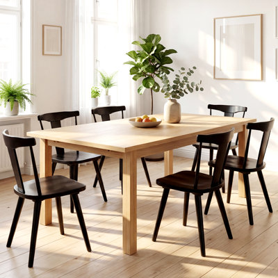 Maybelin Modern Solid Wood Dining Chair