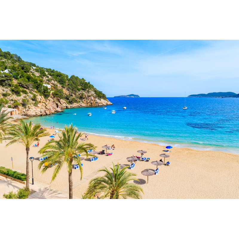 Beautiful Beach - Wrapped Canvas Print, 61cm H x 91cm W x 3.8cm D