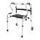 Adjustable Walker With Wheels Foldable Walker Stand Up Walker Foldable Chair For Adult