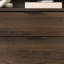 Table de chevet 2 tiroirs avec rangement pour magazines Aderita-906105347