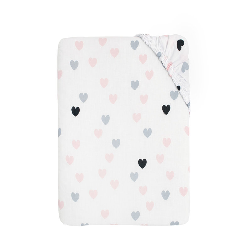 Sveta 100% Cotton - Piece Standard Crib Fitted Sheet