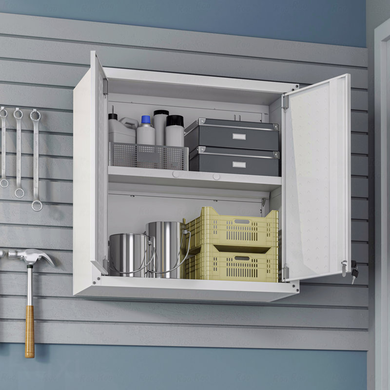 Armoire à outils flottante 30 ", Blanc