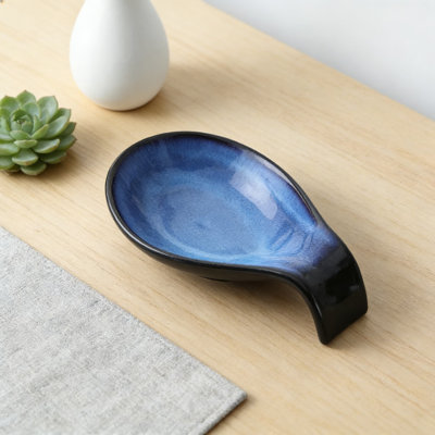 Ceramic Spoon Rest, Heat Resistant Utensil Holder For Stove Top And Kitchen Counter, Dishwasher And Microwave Safe, Stable And Scratch Resistant Design