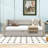 Upholstered Daybed with Twin Pop-Up Trundle, Space-Saving Design-458544106