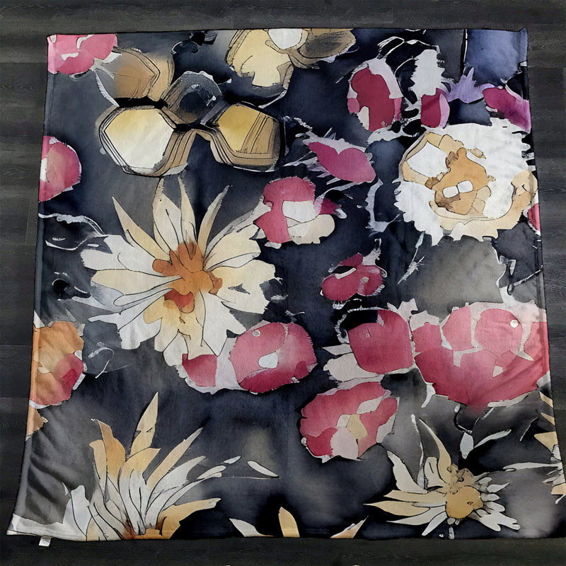Throw Blanket, 51" W x 60" L