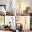 Lampe trépied 17 po Antaneice