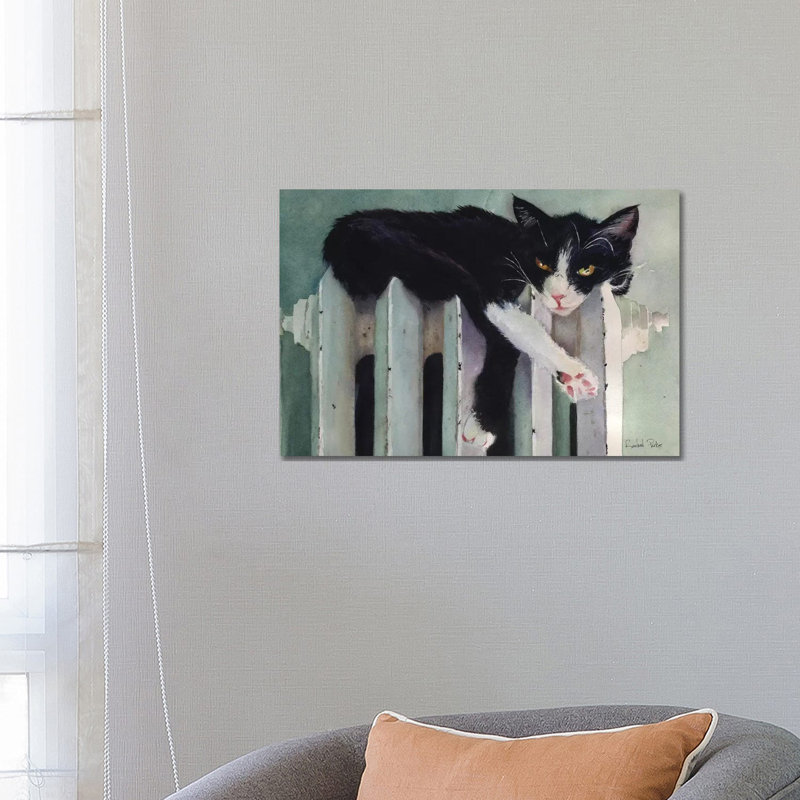 Toasty Tuxedo by Rachel Parker - Wrapped Canvas Gallery-Wrapped Canvas Giclée, 66.04 cm H x 45.72 cm W x 1.91 cm D