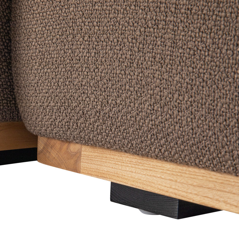 Deegan Upholstered L-Shaped Sectional Reversible