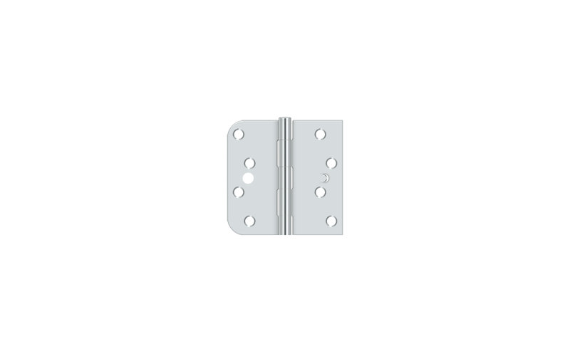 Steel Butt Bearing Hinge, Bright Chrome