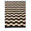 Tapis noir et blanc Jessen