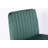 Velvet Criss Cross Armless Office Chair With Wheels - Versatile For Home Office, Meditation & Makeup-1443955081