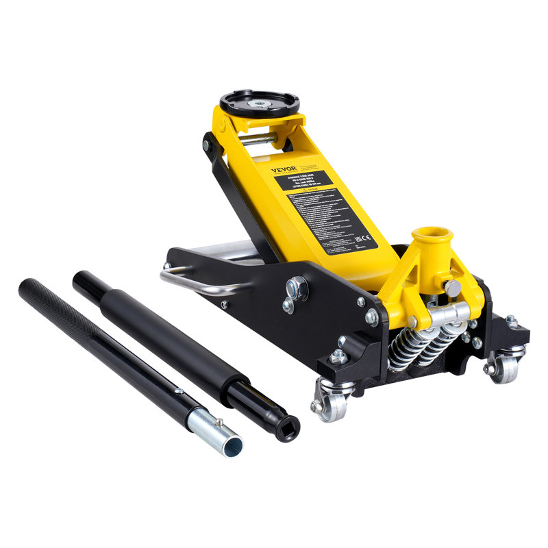 Pompe à plancher double à double piston