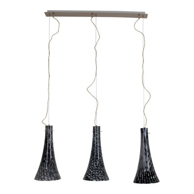 Dickie 3 - Light Kitchen Island Pendant