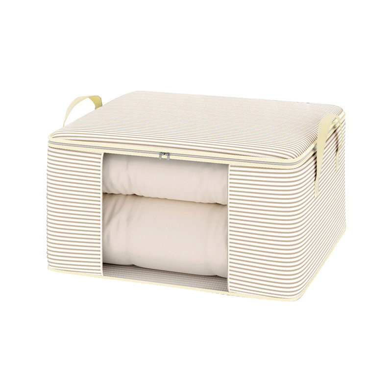  Quilt Storage Bags Moving Packing Bags, Large Capacity Storage Bins Portable Storage Containers with Reinforced Handles for Blanket, Comforter, Bedding