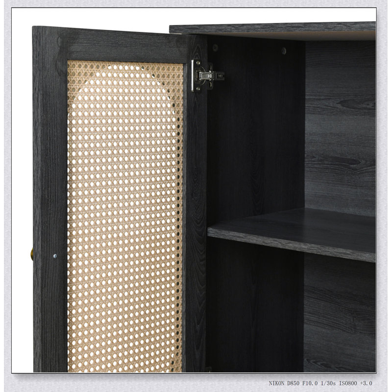 Armoire décorative, Noir antique