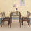 Ensemble de salle à manger à 4 pieds pour 4 personnes Izen, ensemble de table de salle à manger 5 pièces avec plateau en verre trempé, ensemble de table de cuisine à structure en métal avec 4 chaises, ensemble de salle à manger moderne en verre pour petit appartement, cuisine, salle à manger, coin repas