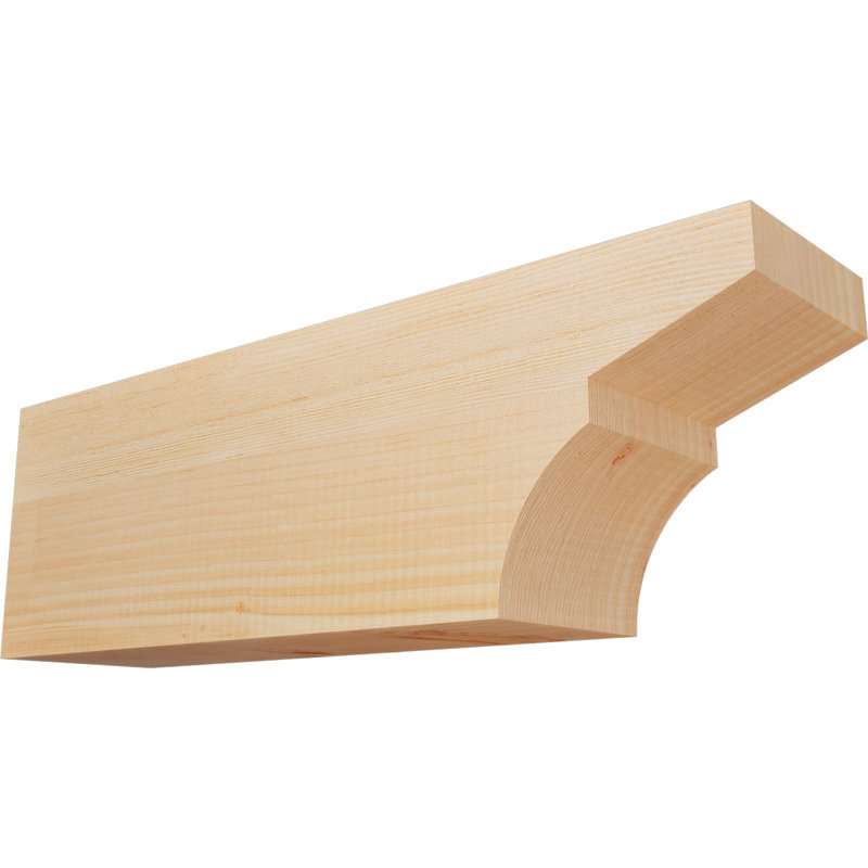 Monterey Smooth Rafter Tail, Douglas Fir, 8" H x 24" W x 5.5" D