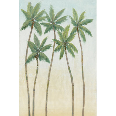 «Ritesh Palm Treeline III» sur toile par Tim Ottoole, reproduction