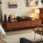Retro-style wooden TV cabinet for storage-1242757953