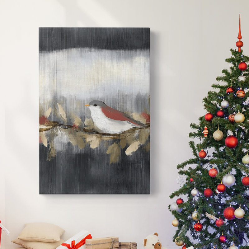 Art des Fêtes de Noël - Toile tendue avec châssis CCXI, H 18 po x l 12 po