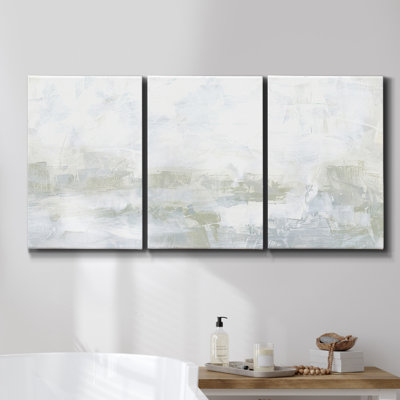 «Paper Blur I» - Toile encadrée à pièces multiples