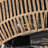 2-Brown circular adjustable iron ceiling light