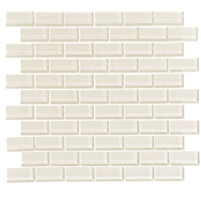Portugal 1" x 2" Glass Mosaic Subway Tile