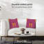 Housse de coussin en polyester