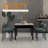 Sherpa Upholstered Metal Dining Chairs-1389094372-1355078511