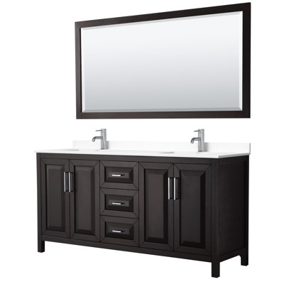 Daria 72'' W Double Vanity