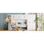 Lit escamotable avec armoire, bureau et bureau-788633401