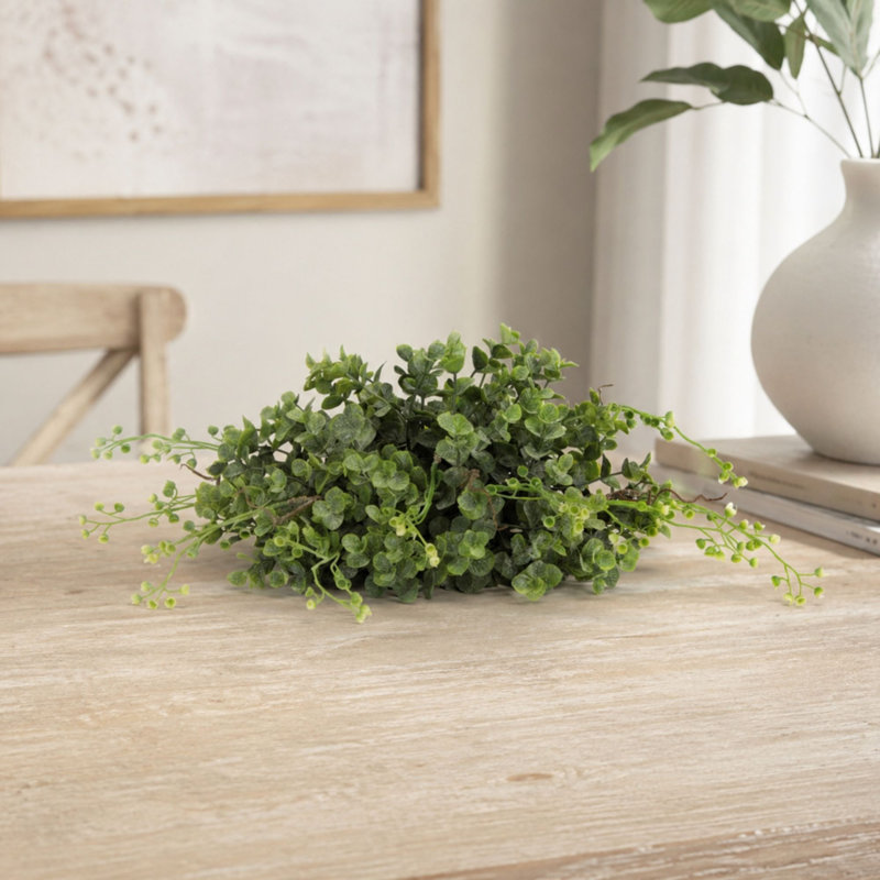 6 Piece Artificial Boxwood Grass Set