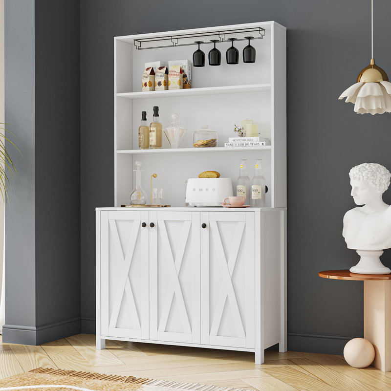 Gerarde 70.87'' Kitchen Pantry, White