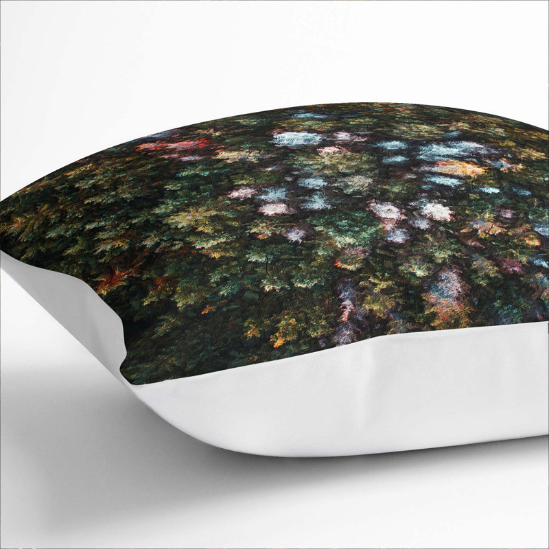Square Throw Cushion, White, 40cm H x 40cm W x 15cm D